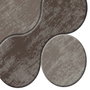 Mijölnir Juego de alfombrillas de baño marrón (2 piezas)